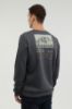 M-cg555 Nature Back Prınt Antrasit Erkek Sweatshirt resmi