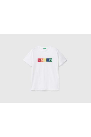 Erkek Mix Logo Baskılı Organik Pamuklu Tshirt resmi