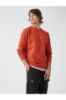 Bisiklet Yaka Basic Sweatshirt resmi