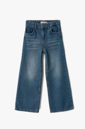 Kız Çocuk Dark Indıgo Jeans 3WKG40017AD resmi