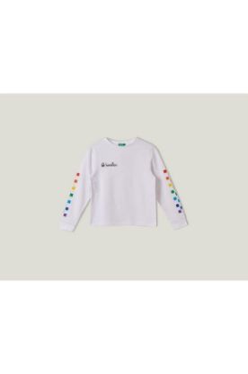 Erkek Çocuk Sweatshirt Bnt-b046 Beyaz resmi